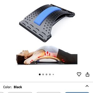 Black and Blue Back Stretcher